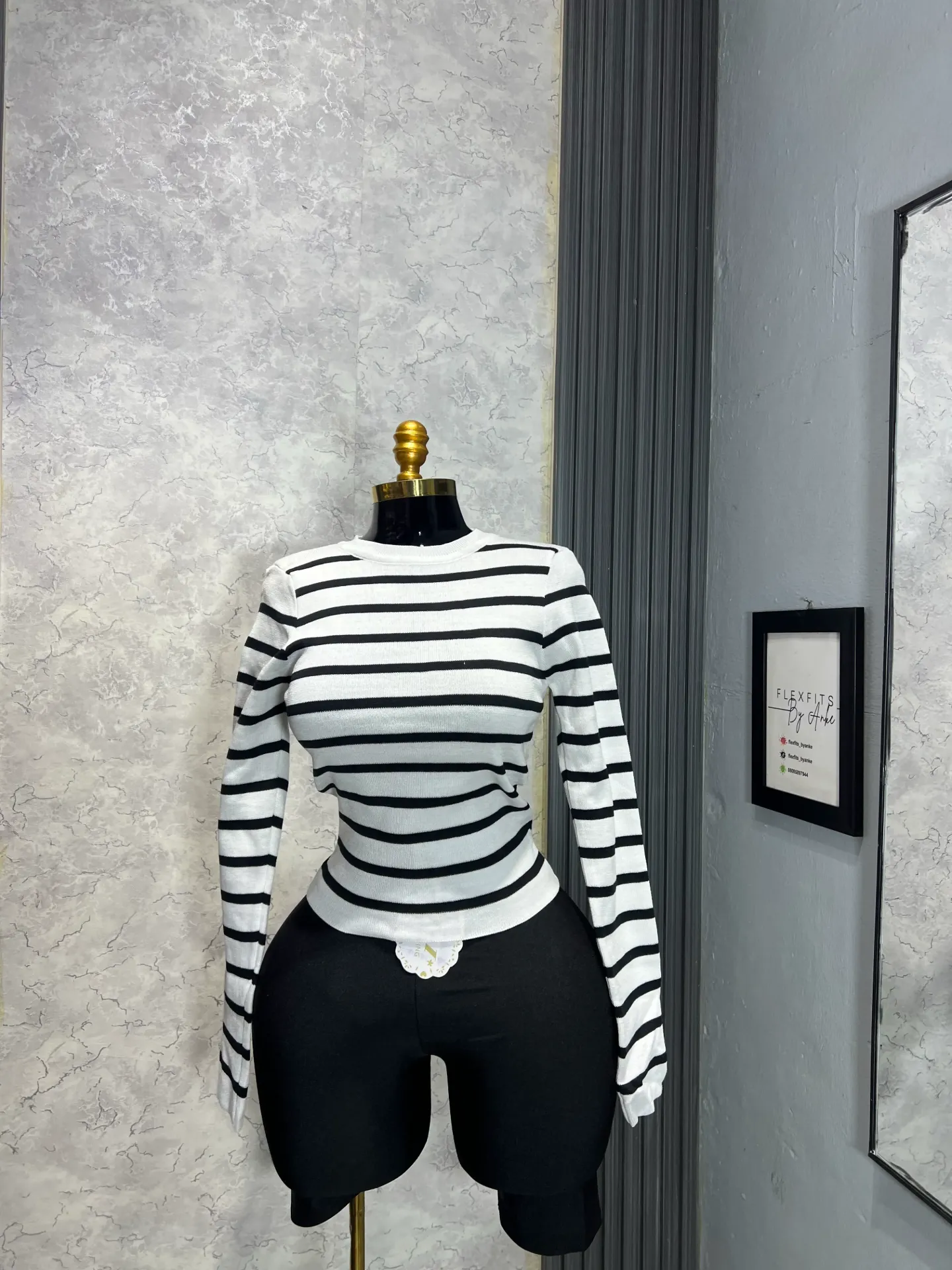 Thick Stripe Long Sleeve